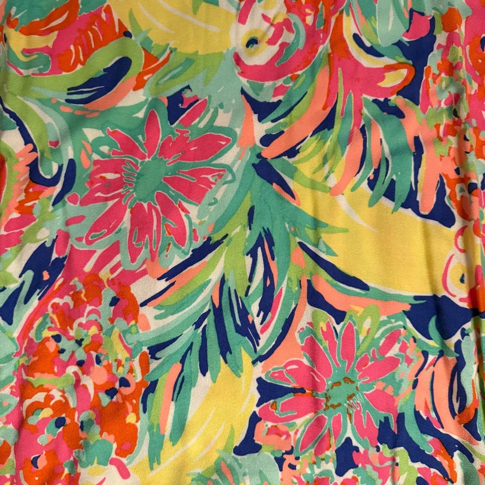 Lilly Pulitzer NWT Harlow Tunic Dress in Casa Banana print size L - Picture 3 of 8